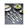 thumbnail image 4 of Tenedor de mesa Beijiyi de 6 piezas, tenedores de acero inoxidable de 8,17 pulgadas, juego de 6 tenedores de mesa, 4 of 8