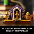 thumbnail image 6 of LEGO Harry Potter Hogwarts Icons - Collectors' Edition 76391 20th Anniversary Collectable Hedwig Owl Model, with 3 Exclusive Golden Minifigures: Dumbledore, McGonagall and Hagrid; Great Gift Idea, 6 of 7