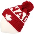 thumbnail image 3 of LAICAIW Knit US Canada Flag Union Jack Pom Beanie Hat JZP0027, 3 of 4