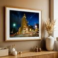 thumbnail image 4 of Pack Square - Asheville North Carolina Photography Oak Framed Wall Art Print 16 x 24 inches, 4 of 6