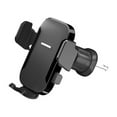thumbnail image 1 of facefd Support de Téléphone de Voiture Support de Support d'Aération Support de Support Pince de Navigation Anti-Dérapant Réglable ABS Accessoire de Véhicule Noir, 1 of 5