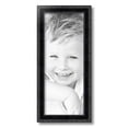 thumbnail image 2 of ArtToFrames 8x20 Inch Black Engraved Edges Picture Frame, This Black Wood Poster Frame is Great for Your Art or Photos, Comes with Regular Glass (4055), 2 of 8