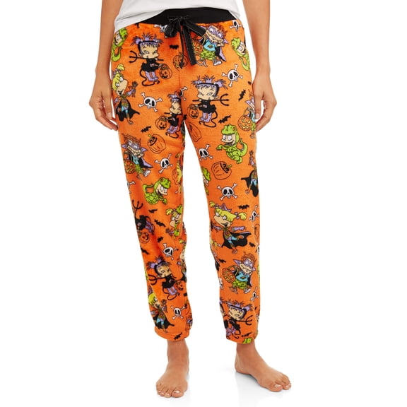 Nickelodeon Women's and Women's Plus Rugrats Fleece Sleep Pants