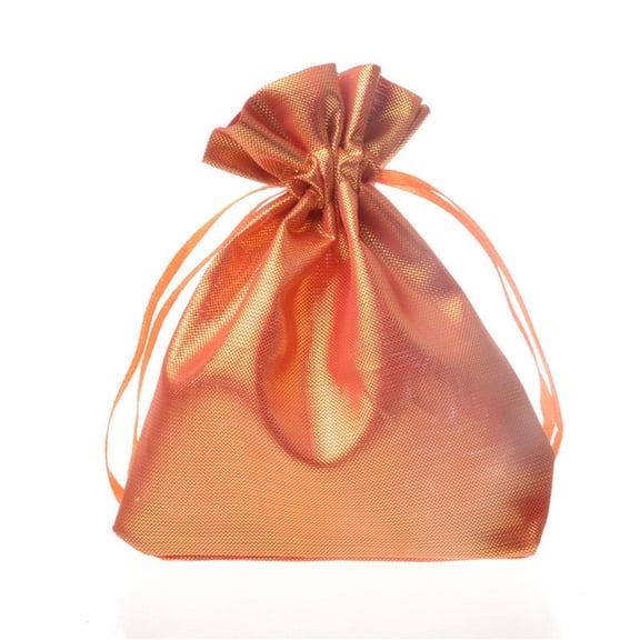 WASHWEPE Small Drawstring Favor Bags Satin present Bag Assorted Color 20Pcs 10x12cm