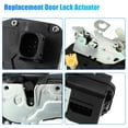 thumbnail image 4 of Motor de actuadores de cerradura de puerta para Chevy Silverado 1500 2007-2009 931-303 931-304 ABS Metal negro, 4 of 6