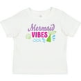 thumbnail image 3 of Inktastic Mermaid Vibes with Tail and Seashell Girls Baby T-Shirt, 3 of 5