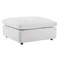thumbnail image 2 of Modway Commix 4-Piece Down Filled Overstuffed Performance Velvet Sectional Sofa in White, 2 of 5