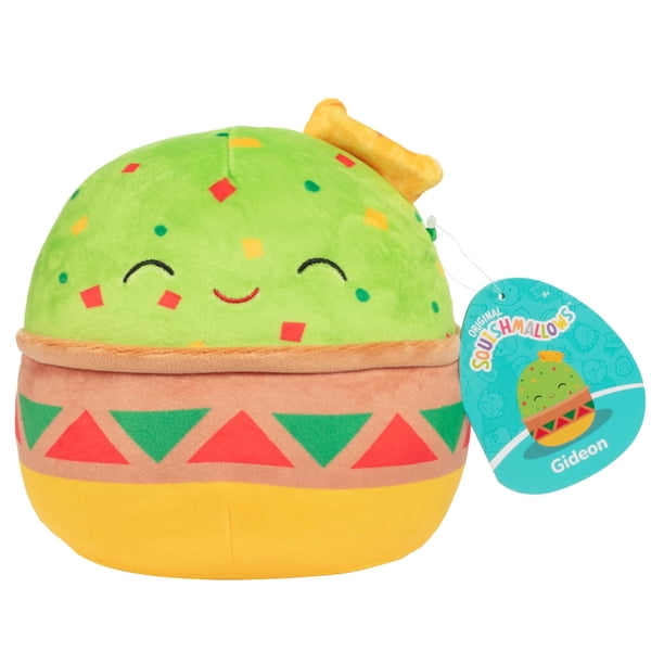 Peluche Squishmallows Gideon The Guacamole, 20 cm, para niños