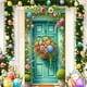 thumbnail image 1 of Decoraciones de Pascua, Adornos de Pascua, Regalos de Pascua Fondo de Pascua Tela Poliéster Ancho, 1 of 6