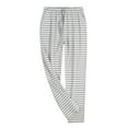 thumbnail image 1 of Men's Pajama Set for Home Comfort - Pure Loose Fit Spring Autumn Pants Large Size Easy Sleepwear, 1 of 6