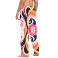 thumbnail image 3 of FORMRS Mens Pajama Pants with Pockets Sleepwear Lounge Bottoms Sizes S-2XL, Swirling Circles, 3 of 7