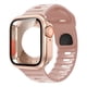 thumbnail image 1 of Correa de Silicona Deportiva con Case 360 de Vidrio Templado para Apple Watch, 1 of 5