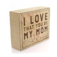thumbnail image 2 of Home Decor My Mom Box Sign Wood Mothers Day 33058, 2 of 3