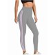 thumbnail image 3 of de Compresión para Control de Abdomen para Mujer, Pantalones de Yoga para Correr y Hacer Ejercicio con Cintura Alta. Rosa Gris S, 3 of 8