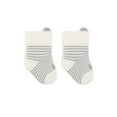 thumbnail image 2 of LYMAYTER 0-3Y ‌Infant Newborn Striped Short Socks Non-Slip Lightweight Comfort Organic Cotton‌ 1 Pair, 2 of 7