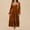 Yellow, variant on YHAJDS Women's Casual Dress,Fall Dresses for Women V Neck Long Sleeve Midi Dress Velvet Fabric Puff Sleeve Ruffled Hem Waist Cinching Elegant Casual Dress