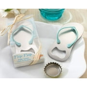 Kate Aspen Pop The Top Flip-Flop Bottle Opener - Set of 6 - Guest Gift, Party Favor or Decorations for Beach Themed Weddings, Bridal Showers, Baby Showers & More