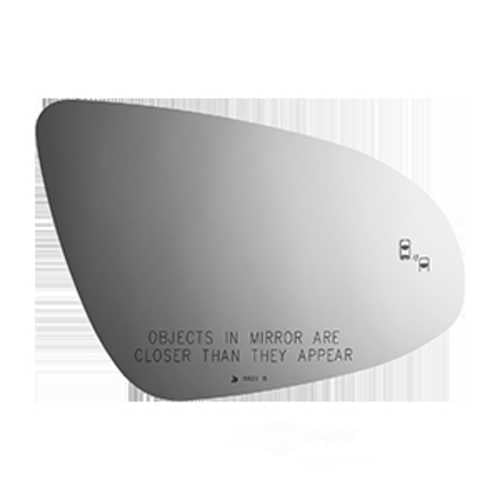 Burco Side View Mirror Replacement Glass - Clear Glass - 5521B