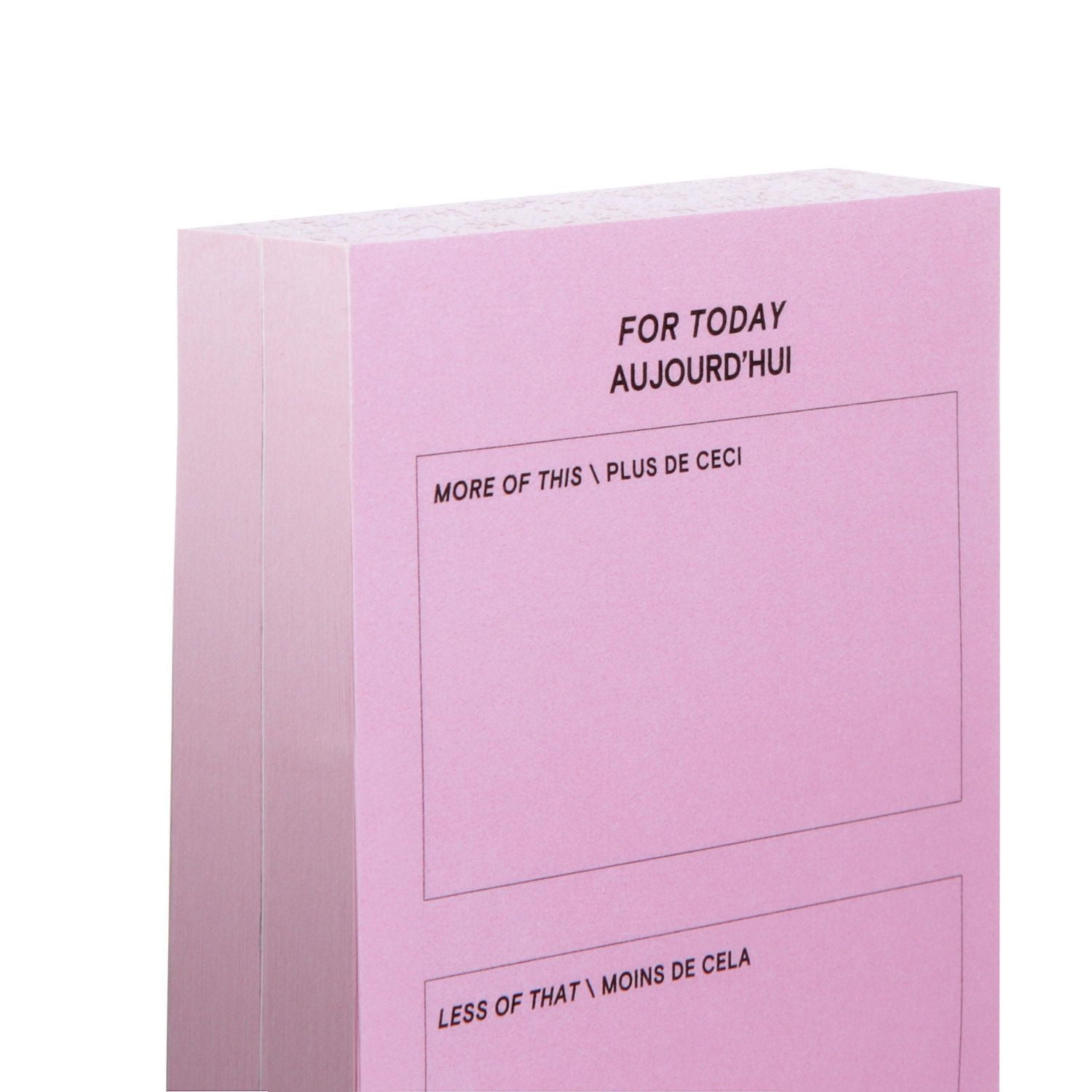 Feuillets à motifs Post-it®, Pour aujourd’hui, rose
