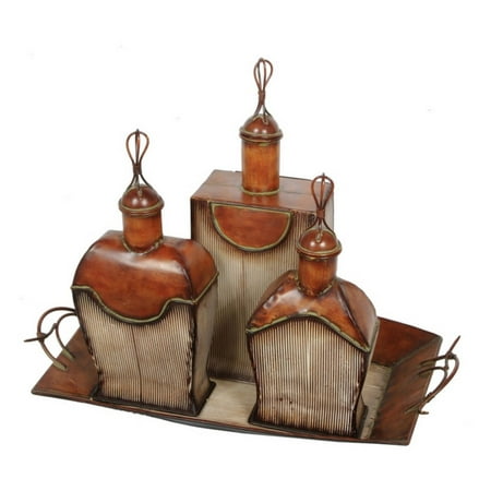 UPC 805572630590 product image for 3-Pc Perfume Bottles and Tray | upcitemdb.com