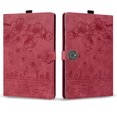 thumbnail image 6 of XYX Case for OnePlus Pad Pro 12.1 inch 2024 Released, Cherry Blossom Cat PU Leather Folio Stand Magnetic Shockproof Protective Cover (Red), 6 of 7