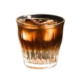 thumbnail image 1 of Taza de café con rayas verticales, vaso transparente sin plomo, 3 tamaños, 1 of 6