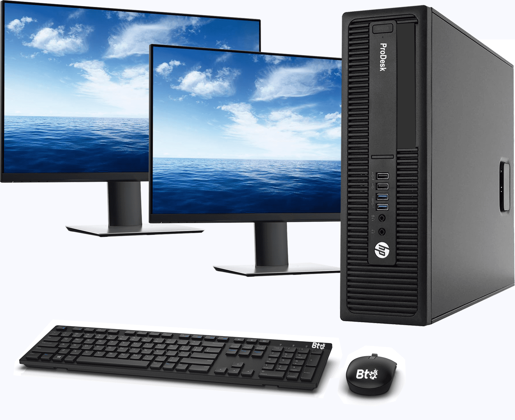 HP ProDesk 400 G2 Mini Desktop, Intel Core i3-6100T, 8GB RAM