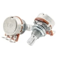 thumbnail image 3 of Alpha A500K Mini Metric Coarse 18-Spline Split Shaft Pots Audio Taper Potentiometers for Electric Guitar Bass (Set of 4), 3 of 5