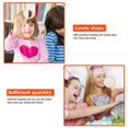thumbnail image 3 of 8Pcs DIY Wooden Handheld Mirror Unfinished Mirror Unpainted Makeup Mirror for Kid, 3 of 3