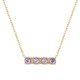 thumbnail image 1 of Collar de moda Ins, morado, 1 of 4