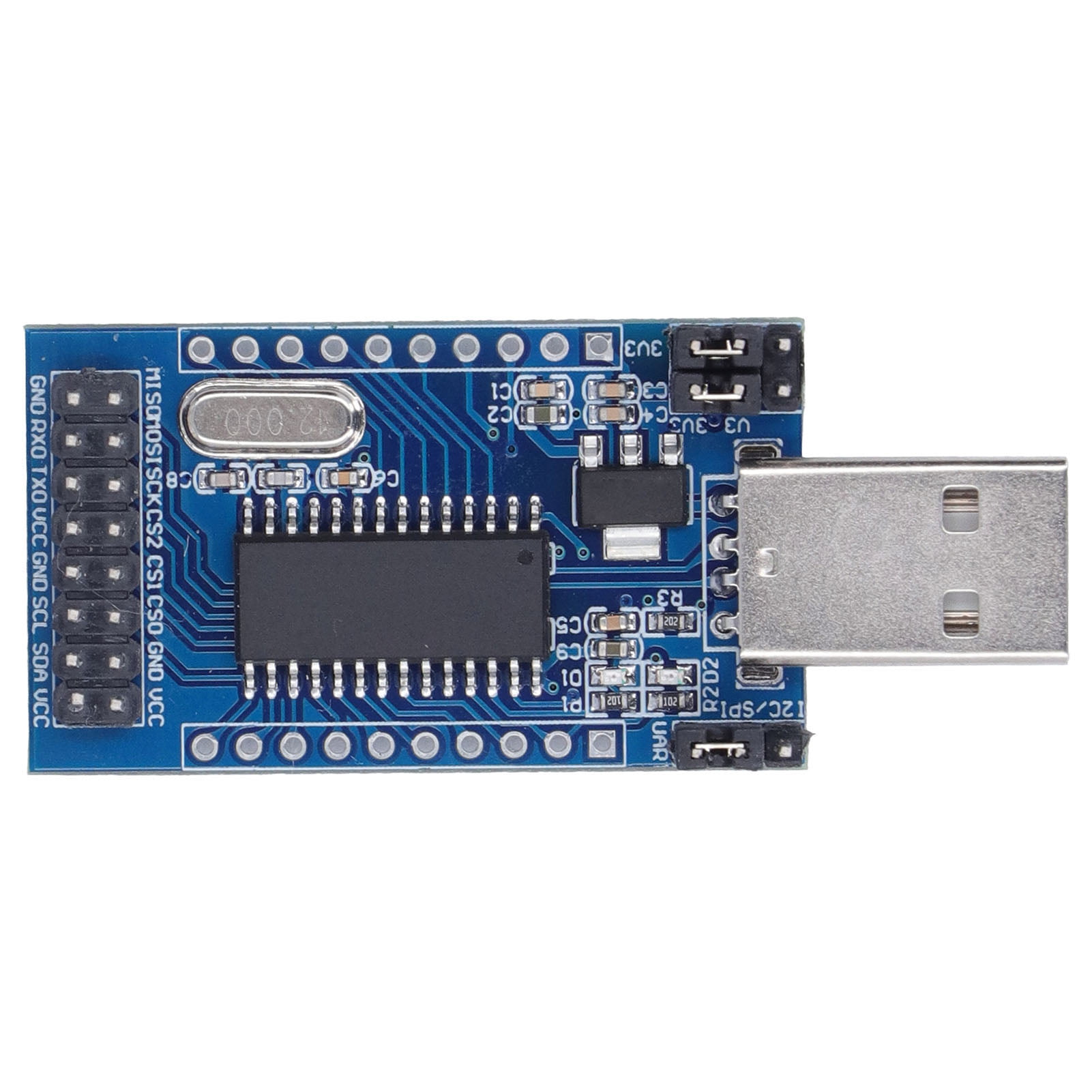 bar fremstille synd USB Port Converter Module, USB To UART IIC SPI TTL ISP EPP MEM CH341A Chip USB  Serial Port Adapter With Working Status Indicator For Program Debugging -  Walmart.com