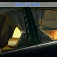 thumbnail image 1 of 2Pcs Car Sun Shade Curtains UV Protection Side Casement Visor Mesh Cover Universal, 1 of 11