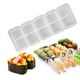 thumbnail image 1 of Kit para hacer sushi - Estilo 5 piezas - 5 piezas de plástico de grado alimenticio para hacer nigiri de sushi, bolas de arroz, moldes para herramientas de bolas de arroz DIY, 1 of 5