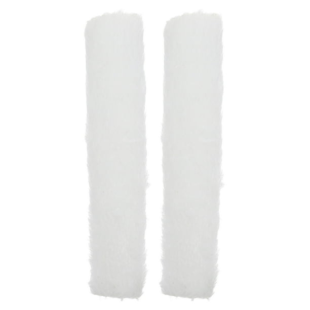 1 par de pantuflas decorativas extraíbles con abalorios para mujer, pantuflas peludas con decoración, insertos de forro polar, calcetines de piel, pantuflas con forro de invierno
