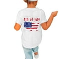 thumbnail image 6 of Summer Savings Clearance! Edvintorg 4Th Of July Love America Toddler Shirt Moms Day Gift Trendy Kid Shirt Summer Kid T-Shirt Funny Youth Shirt 1-11 Years, 6 of 7