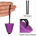 thumbnail image 3 of 8 Pieces Universal Kayak Scupper Plug Kit Silicone Scupper Plugs Drain Holes Stopper Bung with Lanyard, 3 of 7