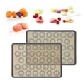 thumbnail image 2 of Tapete de silicona para hornear macarons (2 piezas), 2 of 4