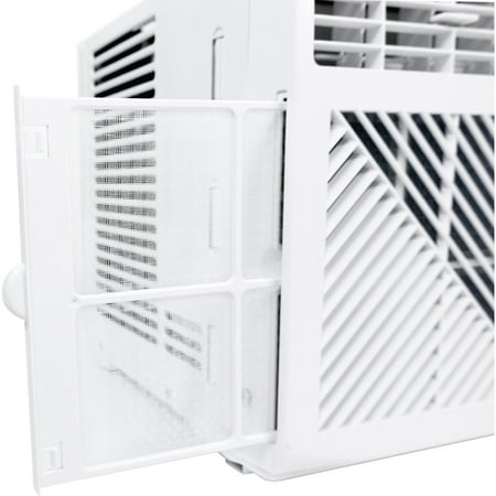 Keystone - 6,000 BTU Window Mounted Air Conditioner with Remote Control - white