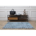 thumbnail image 2 of Linon Motif Printed Faux Rabbit Blue 3' X 5' Rectangle Area Rug RUGPR0435, 2 of 6