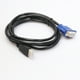 thumbnail image 3 of Cable HD a VGA Adaptador de 15 pines compatible con HDMI Convertidor 1080P 6FT Oro, 3 of 6