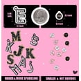 thumbnail image 2 of Straw Covers for Stanley Cup Accessories:Black Decorations for Stanley 30oz & 40oz Tumbler with Handle, Bling Letter Charms and Flower Silicone Straw Cap Topper, Trendy Stuff for Teen Girls and Women, 2 of 7