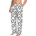 thumbnail image 2 of Xecao Lovely Penguin Men's Straight Lounge Pajama Pants: The Ultimate in Comfortable Sleepwear, 2 of 9