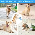 thumbnail image 4 of Limpiador de patas de perro, taza limpiadora de patas de perro, cepillo de limpieza de pies de silicona portátil 2 en 1 para perros con pata fangosa, limpiador de pies de perro para perros grandes, r, 4 of 5