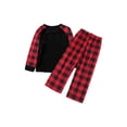 thumbnail image 2 of Seyurigaoka Family Matching Christmas Pajamas Outfit Christmas Tree Style Tops Soft Pants, 2 of 4