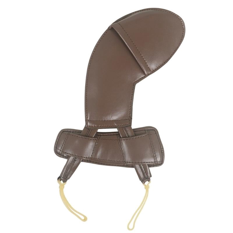 CEORPER Violin Shoulder Pad Sheepskin Cheek Rest Pad Leathers Chin Pad Protector