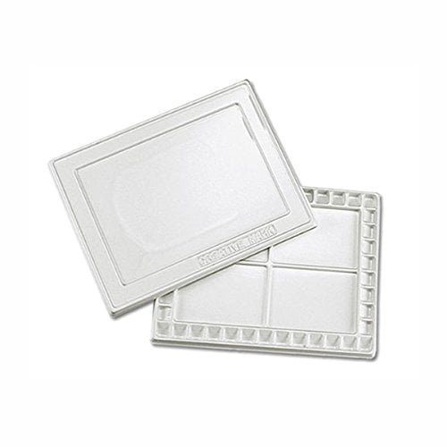 16 by 12-Inch Jack Richeson 22 Wells Plastic Palette with Cover
