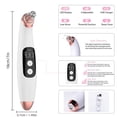 thumbnail image 2 of Blackhead Remover Vacuum Pore Cleaner with Camera - Acne Extractor Tool Exfoliating Machine Removal Beauty Device with 3 Adjustable Suction Power and 5 Replacement Probes USB Rechargeable, 2 of 7