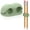 Green, variant on PPKVUFD 1Pcs Adhesive Pencil Holders for Desk, Silicone Dual Hole Pen Holders for Clipboard, Marker Holder Sticky Pen Holder for Desk, Office Supplies Stylus Holder