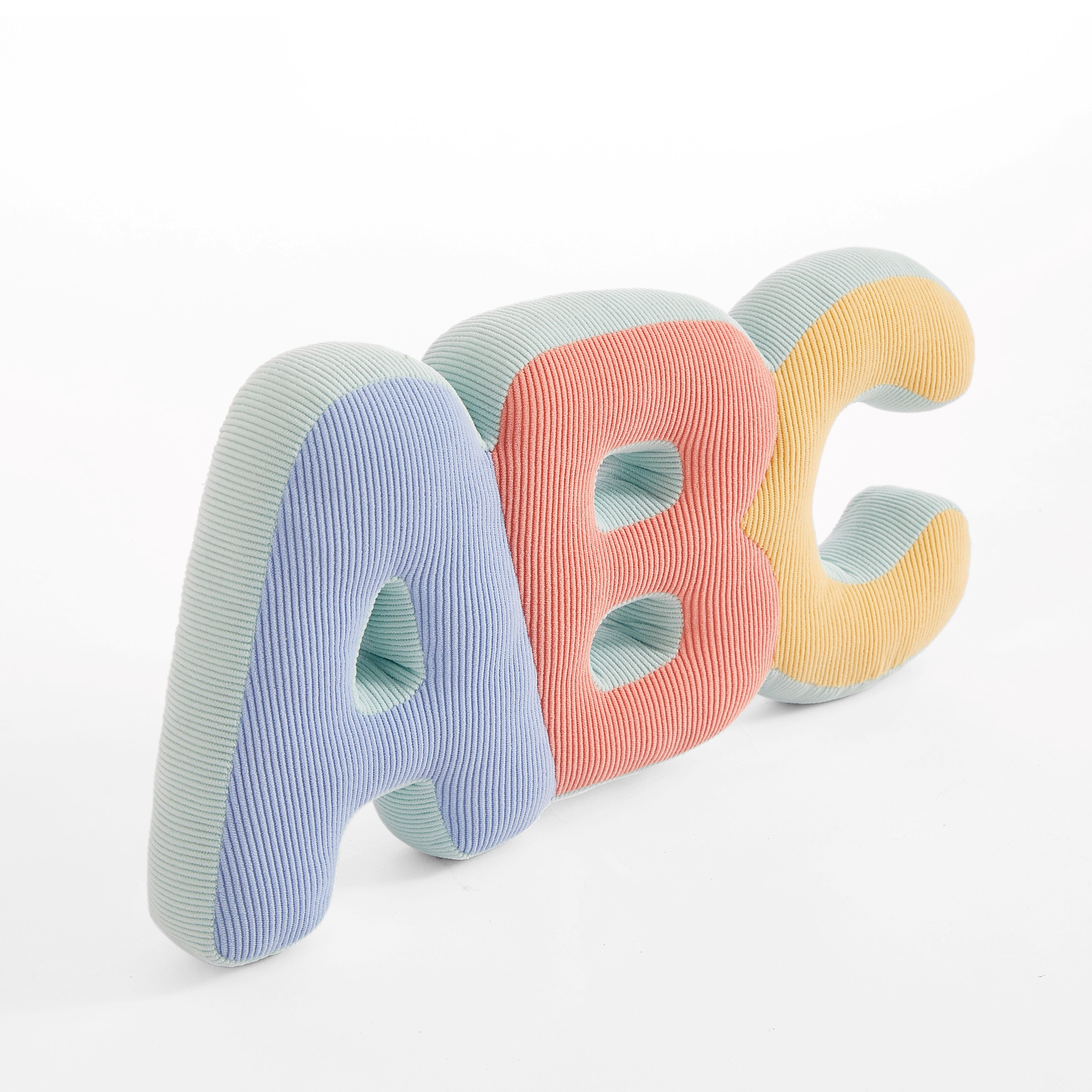 Little Nest ABC Pillow 16.8" X 9"