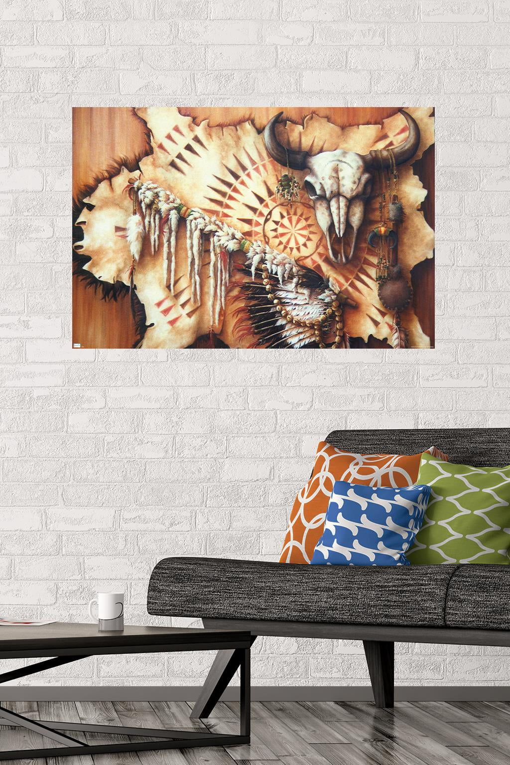 Teri Rosario - Plains Medicine Wall Poster, 22.375" x 34"